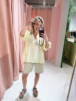 Emily Blouse - Geel