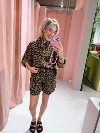 Pelle set - Leopard