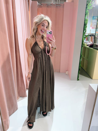 Merel Dress - Bruin
