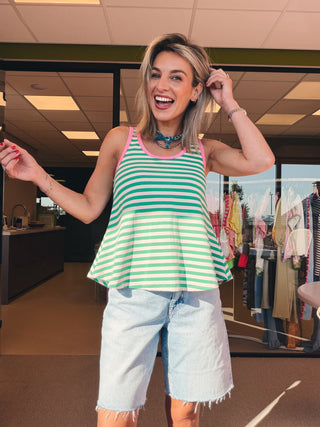 Sabine Top - Groen