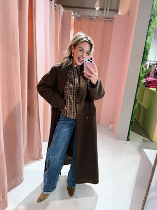 Hemke Trenchcoat - Bruin