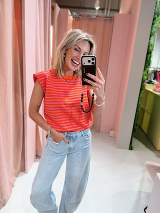 Jessy Top - Oranje