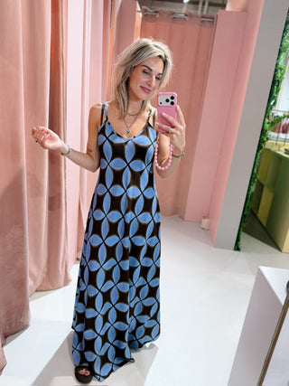 Pauline Dress - Blauw