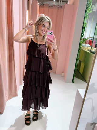 Pascal Dress - Aubergine