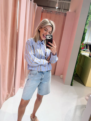 Gracie Blouse - Blauw