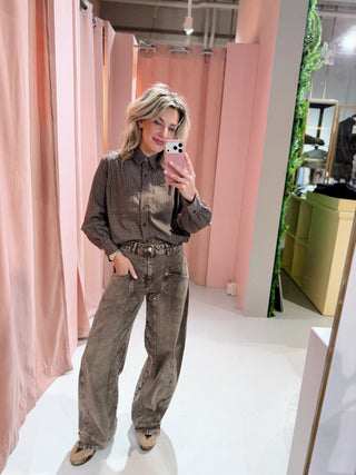 Tessa Blouse - Bruin