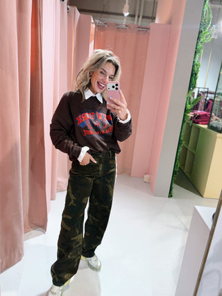 Fleur Sweater - Bruin