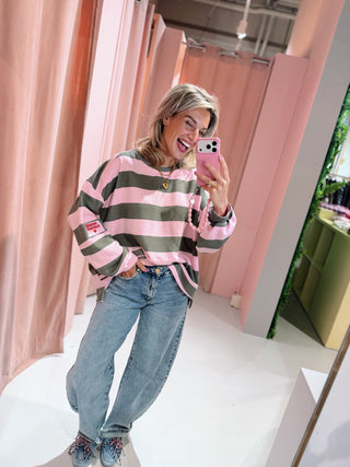 More Amore Sweater - Roze