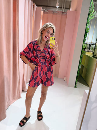 Stella Playsuit - Paars