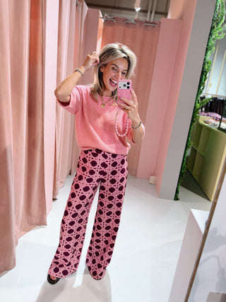 Veerle Knit - Roze