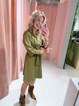 Anne Dress - Army