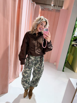 Zoe Blouse - Bruin
