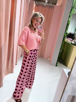 Veerle Knit - Roze