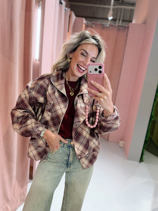 Ella Ruit Jacket - Bordeaux