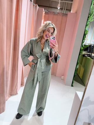 Amaya Blouse - Army