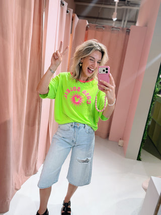 Casa Soleil Sweat Tee - Groen
