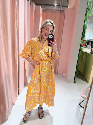 Gwen Dress- Oranje