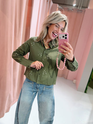 Xenna Blouse - Army