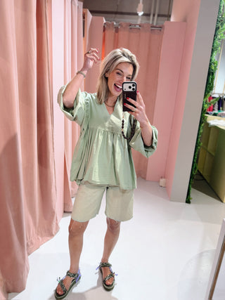 Emily Blouse - Groen