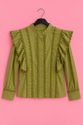 Jasmijn Blouse - Groen