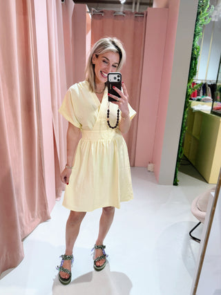 Harper Dress - Geel