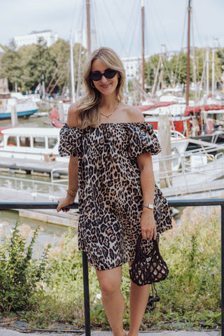 Roxy Dress - Leopard
