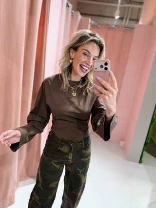 Daphne Longsleeve - Bruin