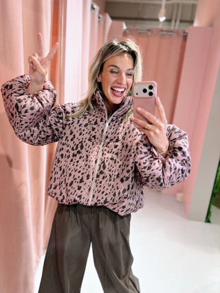 Anais Jacket Animal - Roze