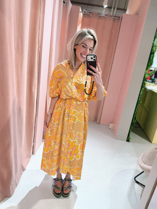 Gwen Dress- Oranje