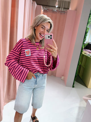 Vanessa Longsleeve - Paars