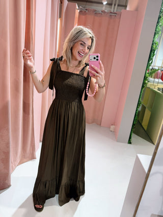 Paige Dress - Bruin