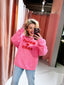 Bisous Sweater - Roze