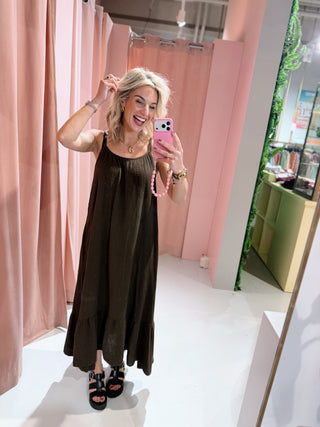Jasmine Dress - Bruin