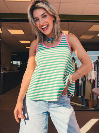 Sabine Top - Groen