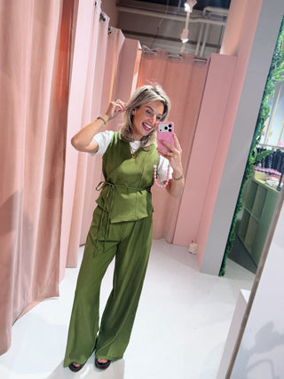 Vieve Waistcoat - Groen