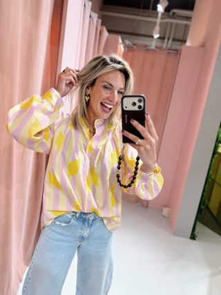 Lemon Blouse - Geel