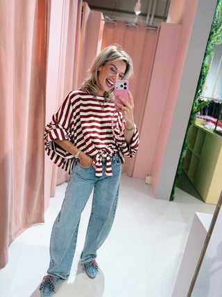 Thalia Sweater - Bordeaux