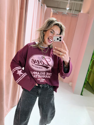 Noa Longsleeve - Bordeaux