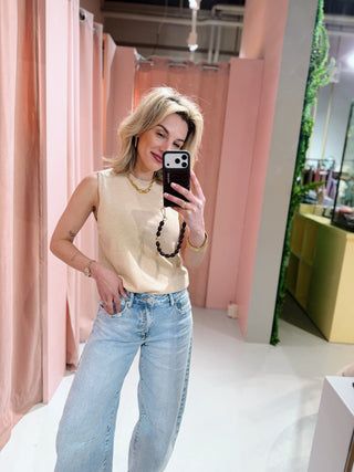 Veronica Top - Beige