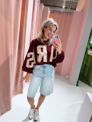 Paris Sweater - Bordeaux