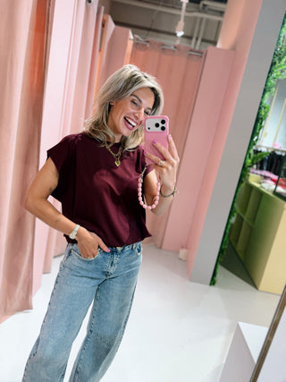 Kate Top - Aubergine