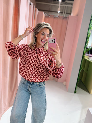 Pauline Blouse - Roze