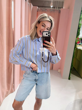 Gracie Blouse - Blauw