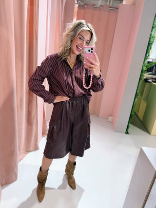 Ashley Blouse - Bordeaux