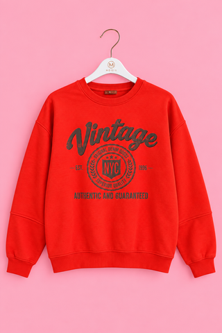Vintage Sweater - Orange