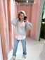 Blouse Extender - Roze Streep