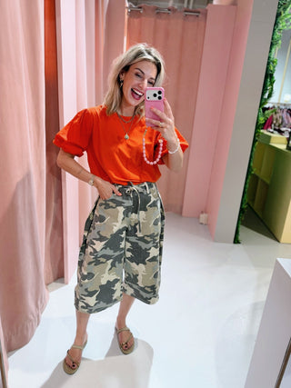 Lena Top - Oranje