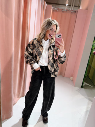 Ella Ruit Jacket - Zwart