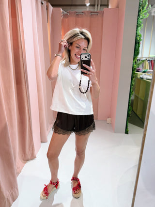 Ilona Lace Short - Bruin
