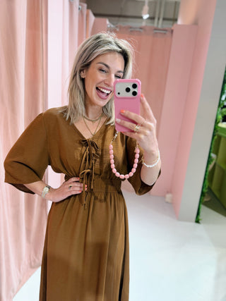 Kylie Dress - Bruin